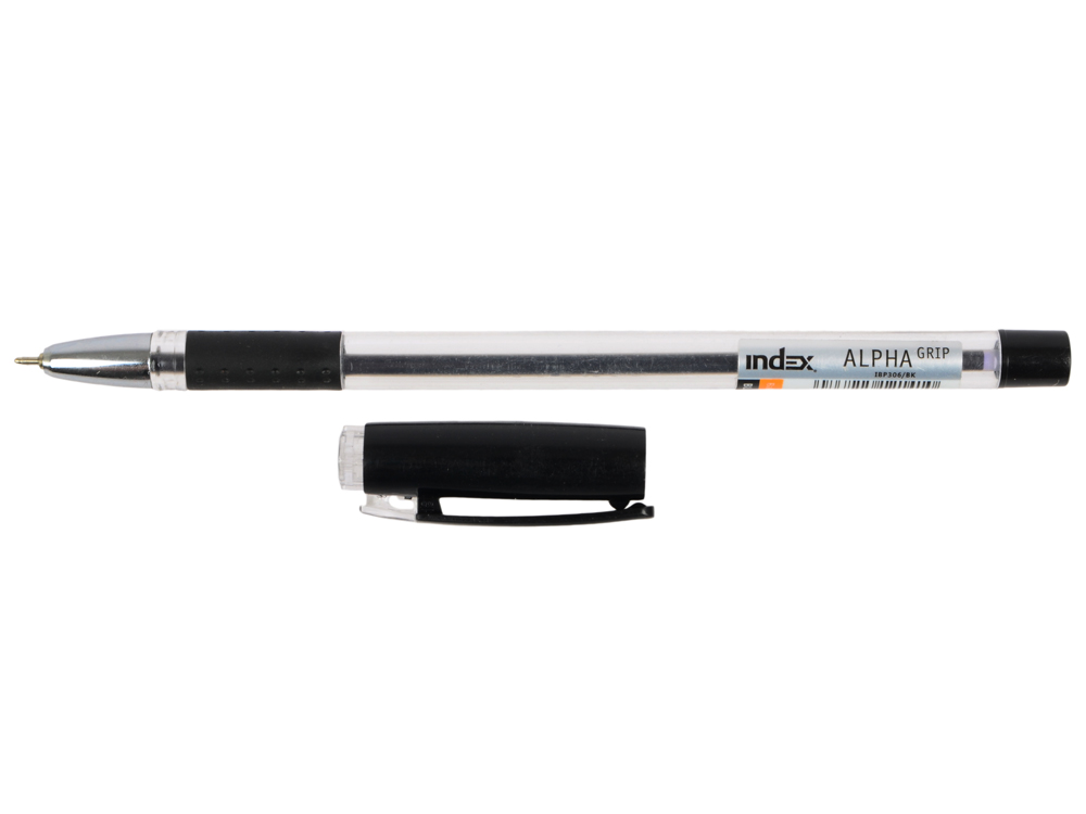 

Шариковая ручка Index ALPHA GRIP черный 0.7 мм IBP306/BK