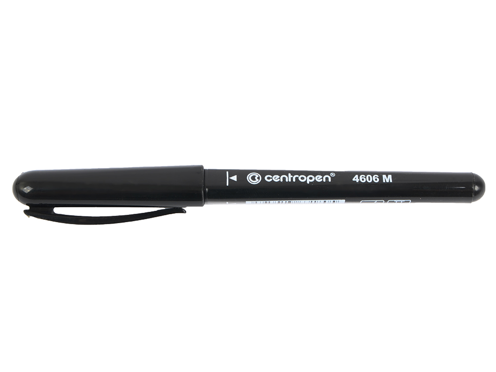 

Маркер перманентный Centropen CD-PEN, 1 мм черный 4606/1Ч