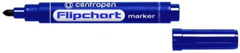 

Маркер Centropen FLIPCHART 2.5 мм синий 8550/1С 8550/1С