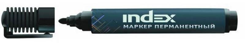 

Маркер перманентный Index IMP555/BK 1 мм черный
