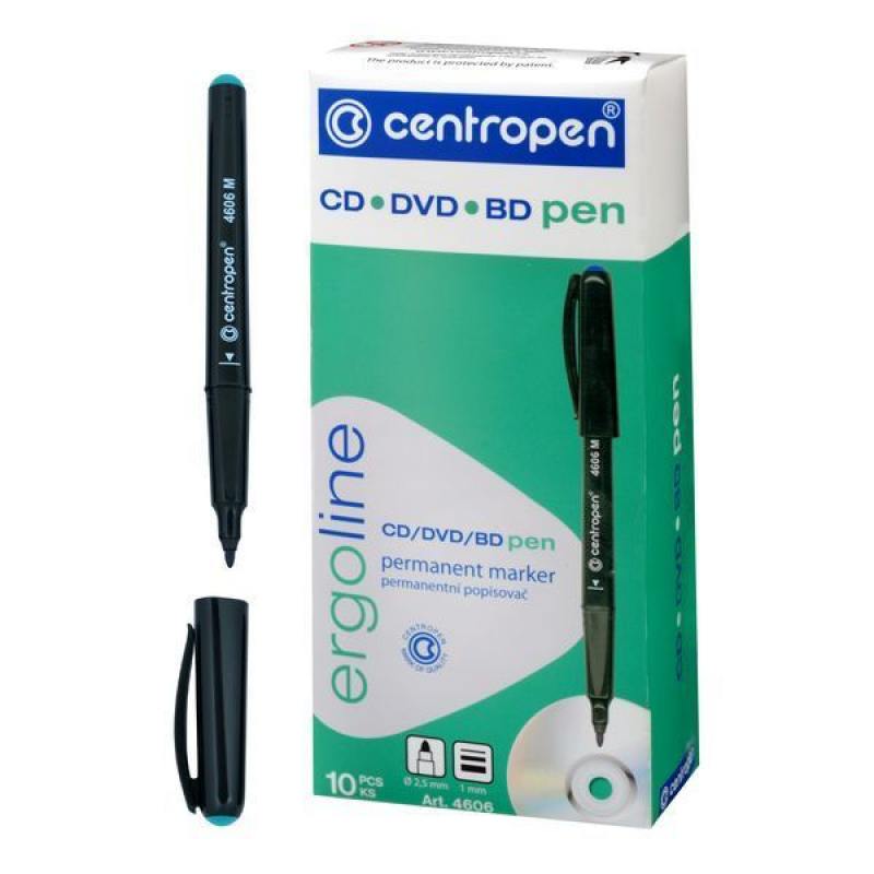 

Маркер Centropen CD-PEN 1 мм зеленый 4606/1З 4606/1З
