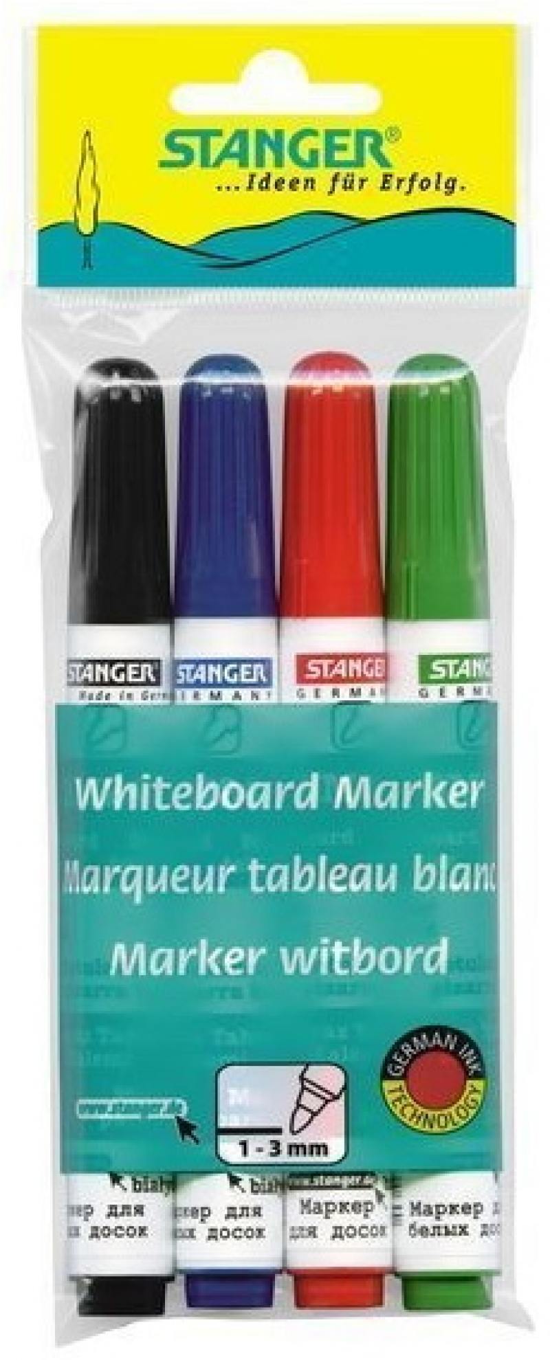 

Маркер для доски Stanger BM240 3 мм 4 шт разноцветный 321002 321002