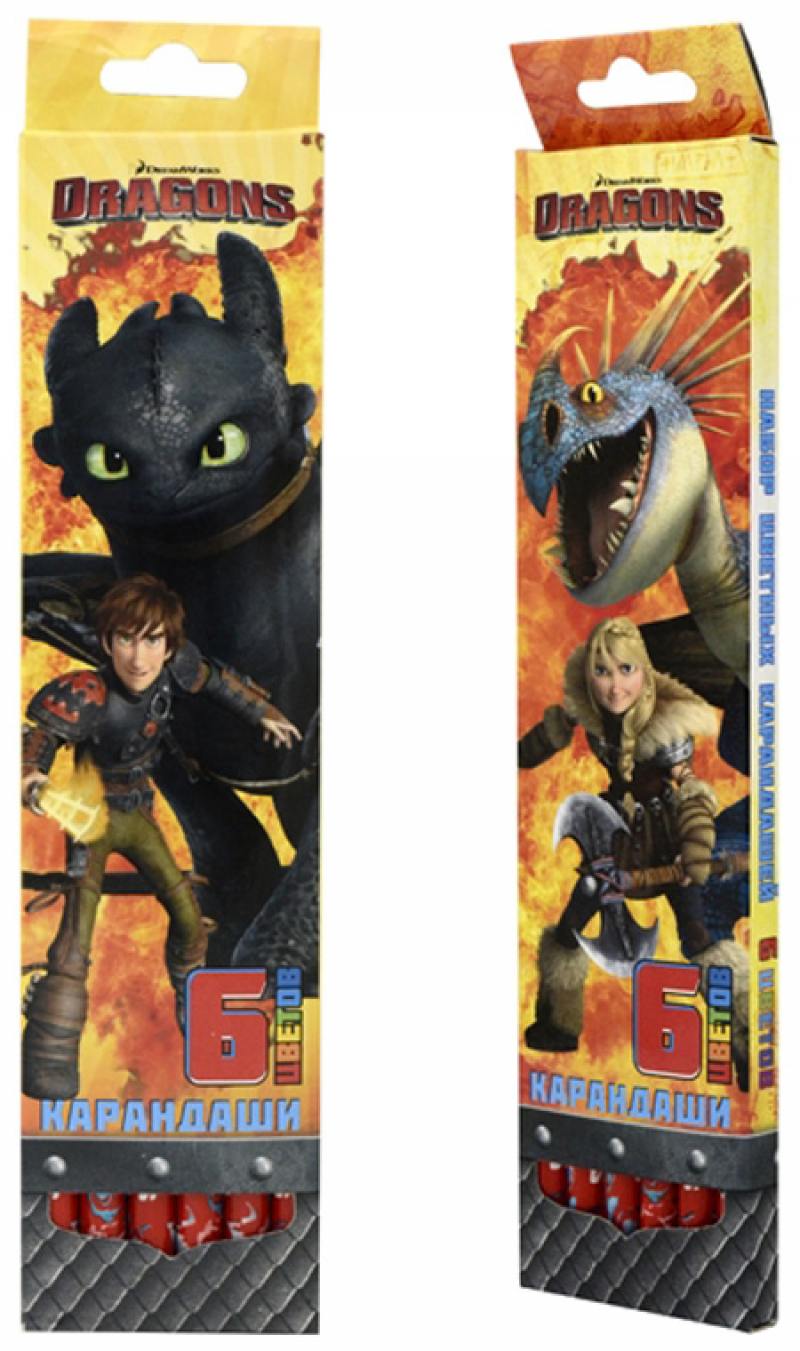 

Набор цветных карандашей Action! Dragons 6 шт DR-ACP205-6 DR-ACP205-6