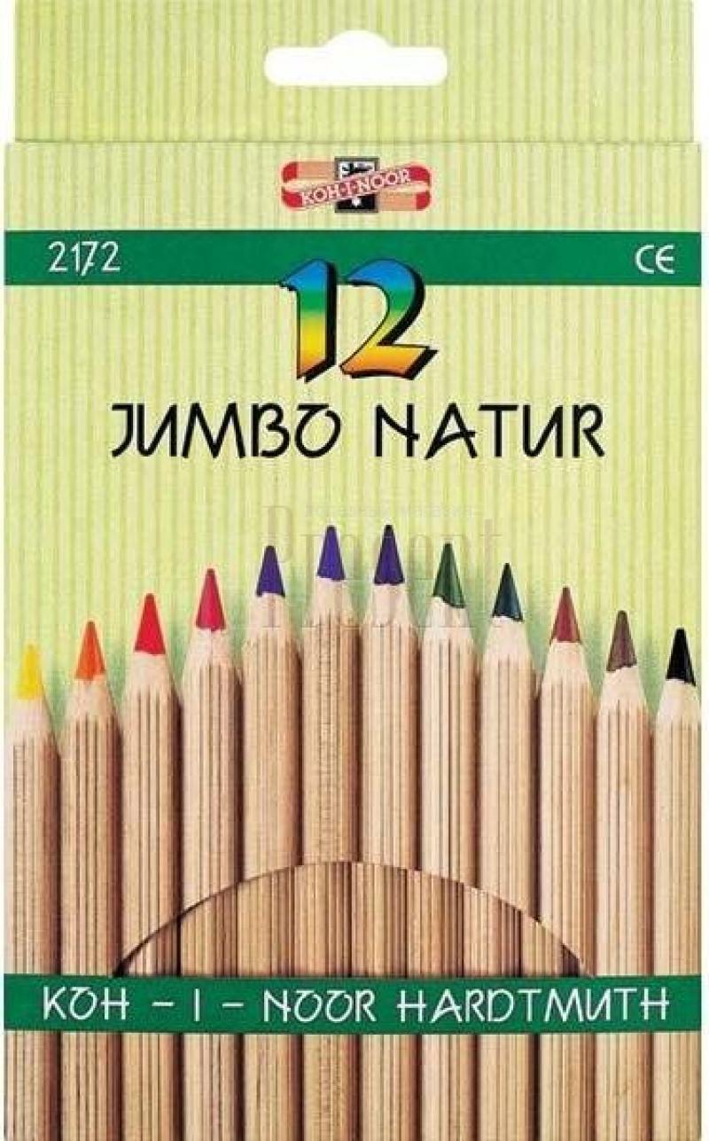 

Набор цветных карандашей Koh-i-Noor JUMBO NATUR 18 шт 2173N/18 2173N/18