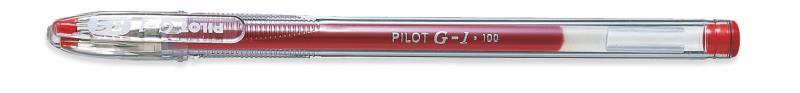 

Гелевая ручка Pilot G-1 красный 0.5 мм BL-G1-5T-R BL-G1-5T-R