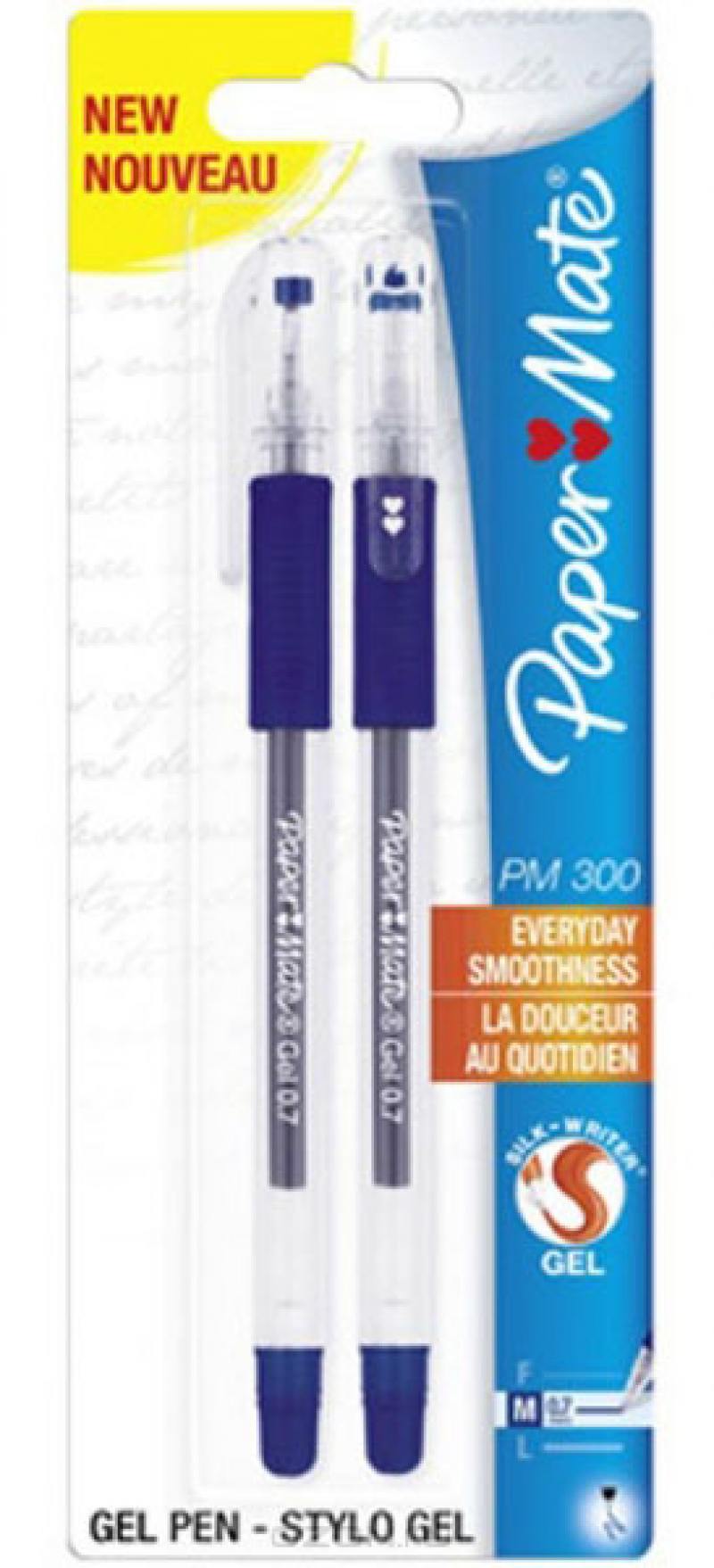 

Гелевая ручка Paper Mate PM 300 2 шт синий 0.7 мм PM-S0929310 PM-S0929310