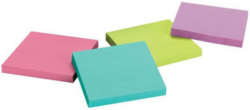 

Блокнот с липким слоем POST-IT ЭКО,Тропик, 76х76мм, 6 бл.*65 л. 654-6SST