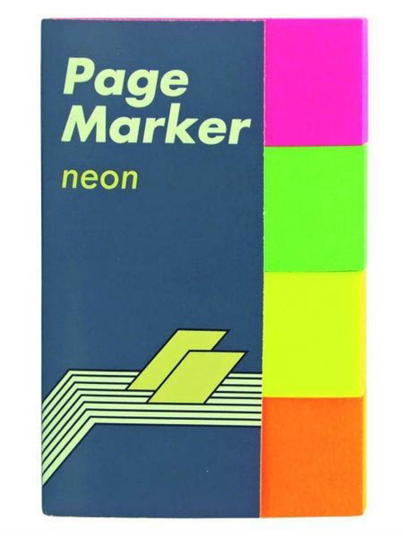 

Стикер Global 200 листов 20x50 мм многоцветный 567089