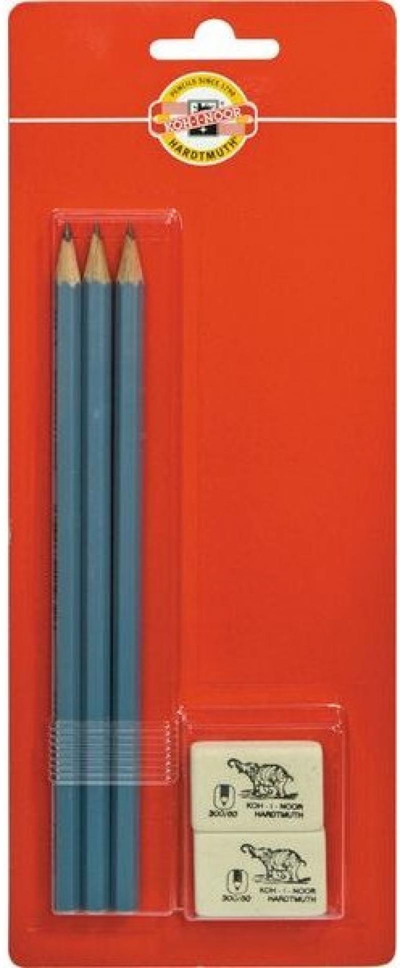 

Карандаши чернографитные Koh-i-Noor 1703/3/L 3 шт 1703/3/L