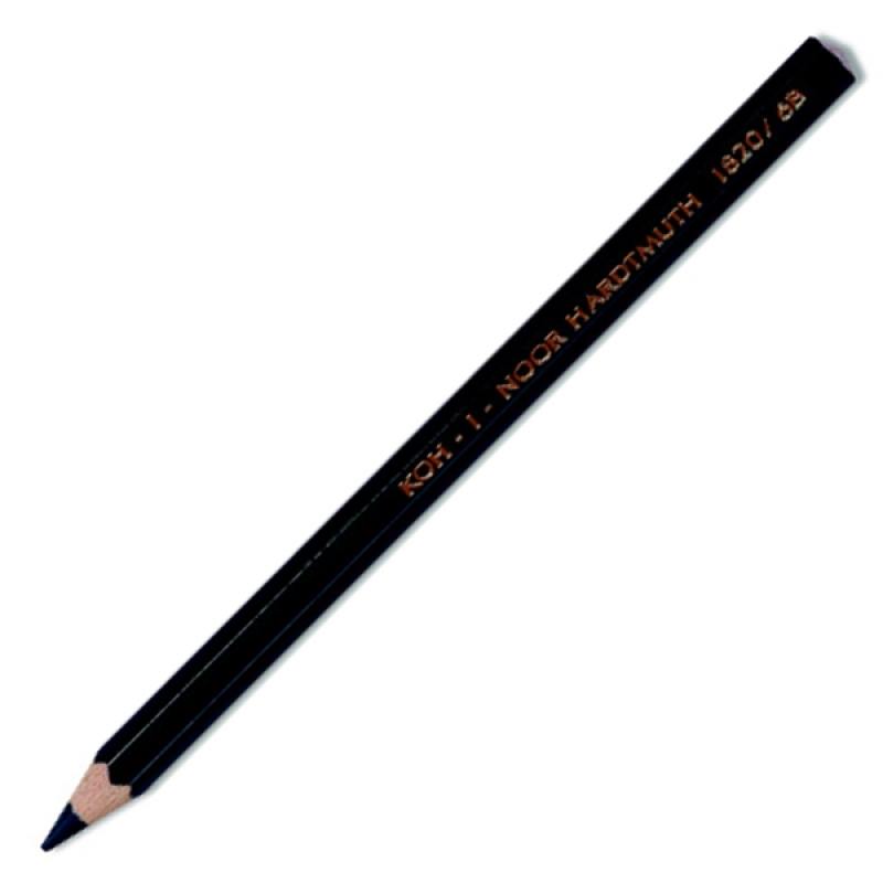 

Карандаш чернографитный Koh-i-Noor Jumbo 1820 6B деревянный лакированный корпус 1820 6B