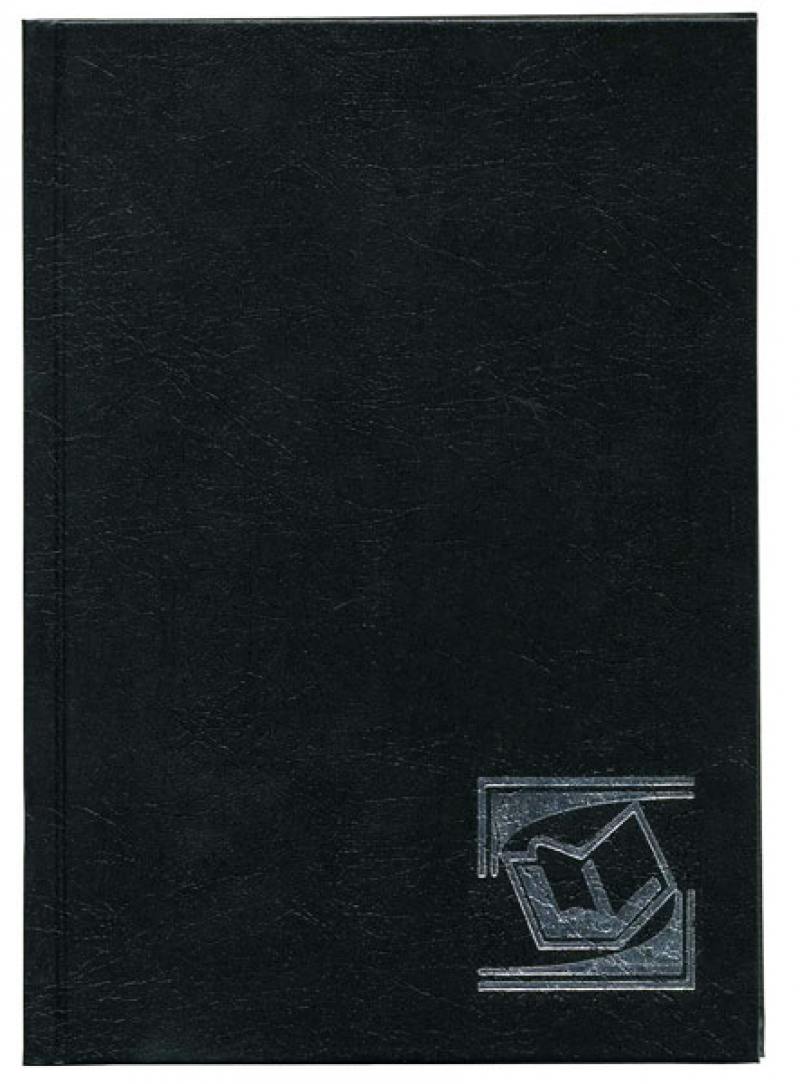 

Ежедневник недатированный Index IDN015/A6/BK/R A6 бумвинил