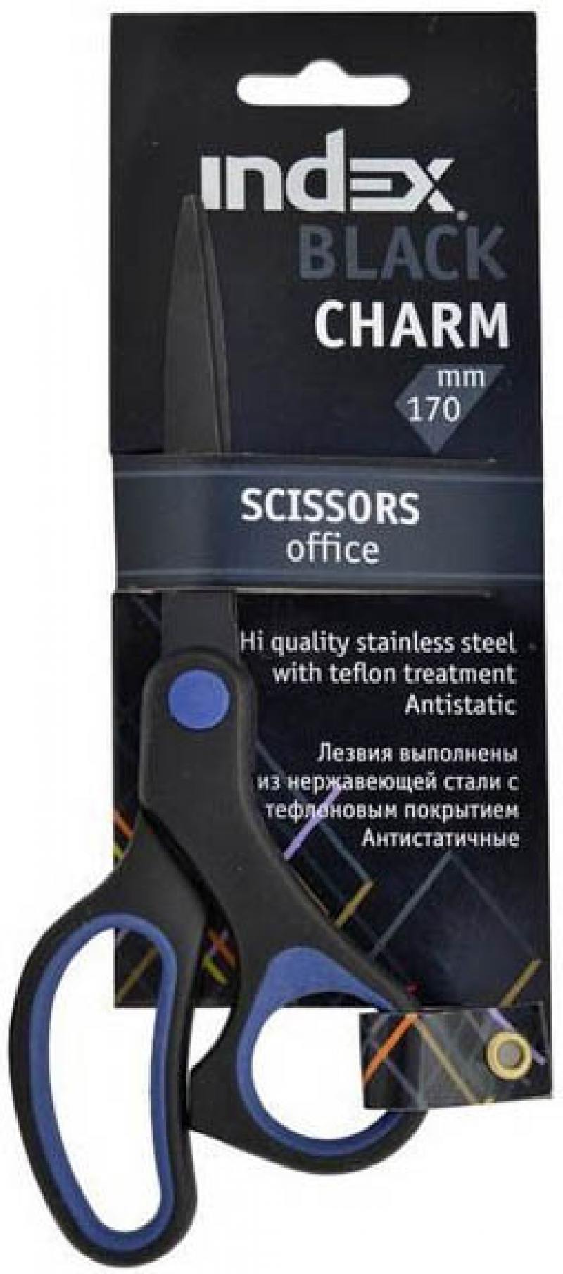 

Ножницы Index Black Charm 17 см ISC703