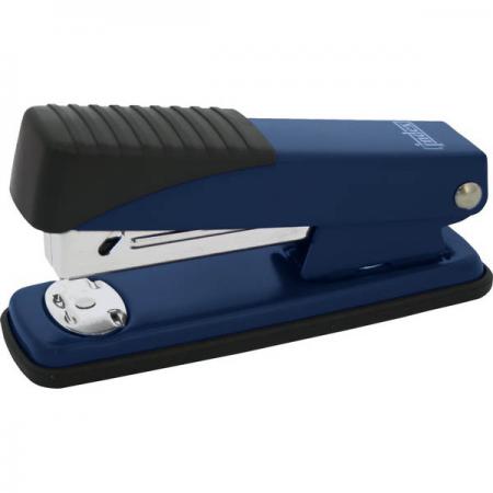 

Степлер, скоба №24/6, на 15 листов, металлический корпус, синий