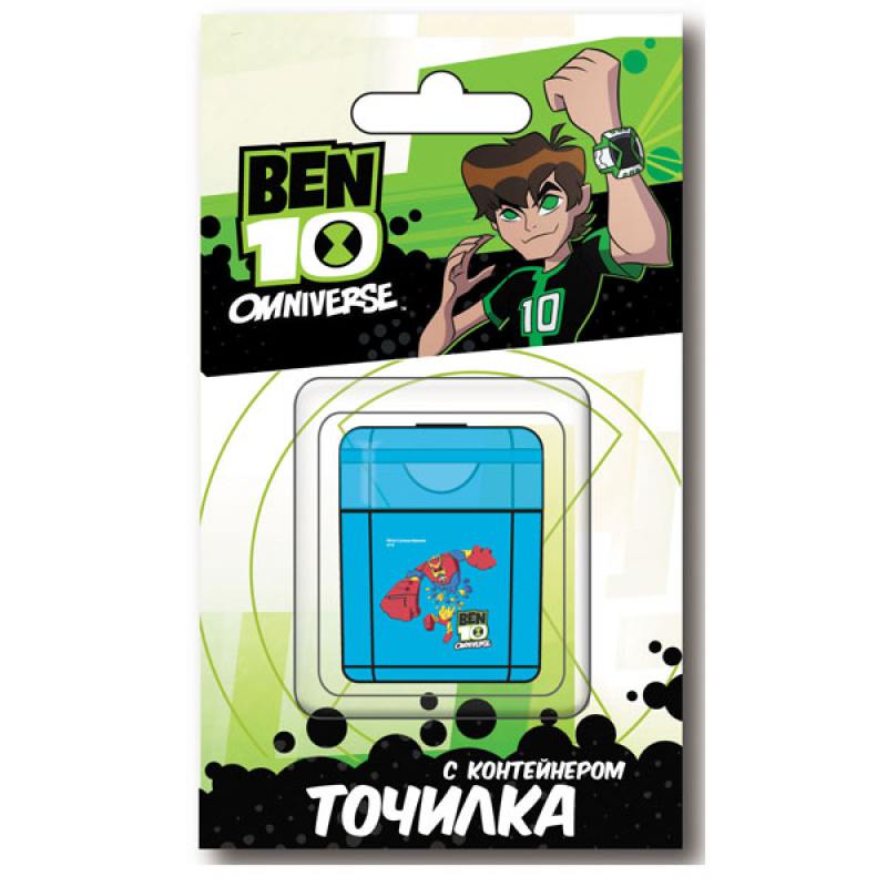 

Точилка BEN10 с рисунком на корпусе, блистер c е/п BT-ASH100