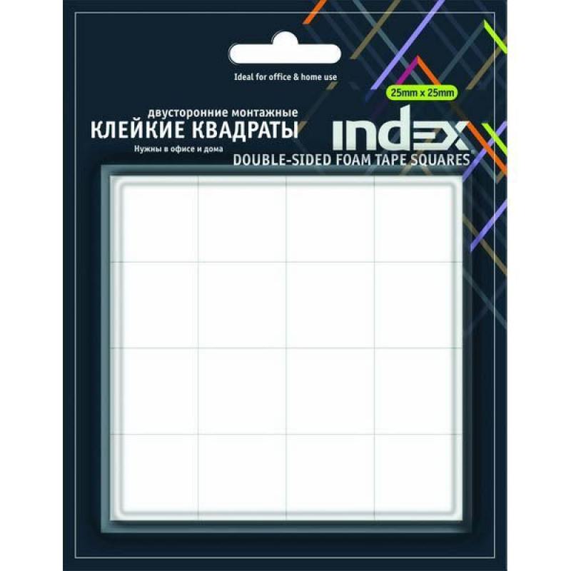 

Клейкая лента двусторонняя, 80 квадратов 25 мм х 25 мм IDT2525/EVA