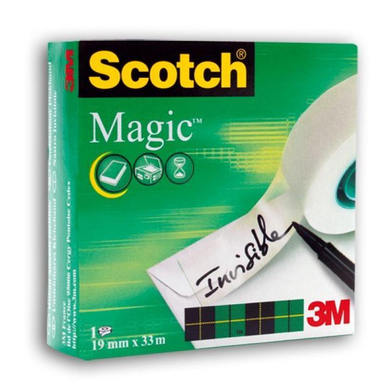 

Лента канцелярская SCOTCH MAGIC 810, матовая, 19 ммх33 м 810