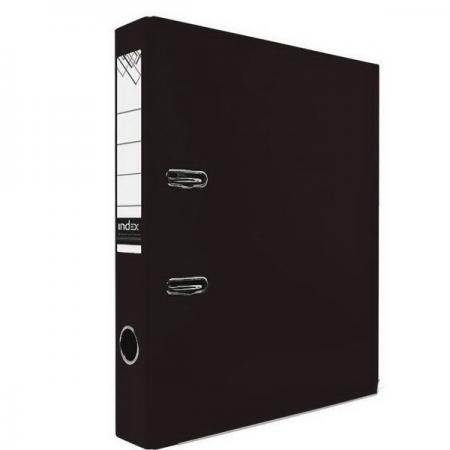 

Папка-регистратор с покрытием PVC и металлической окантовкой, 50 мм, А4, черная IND 5/30 PVC NEW ЧЕР