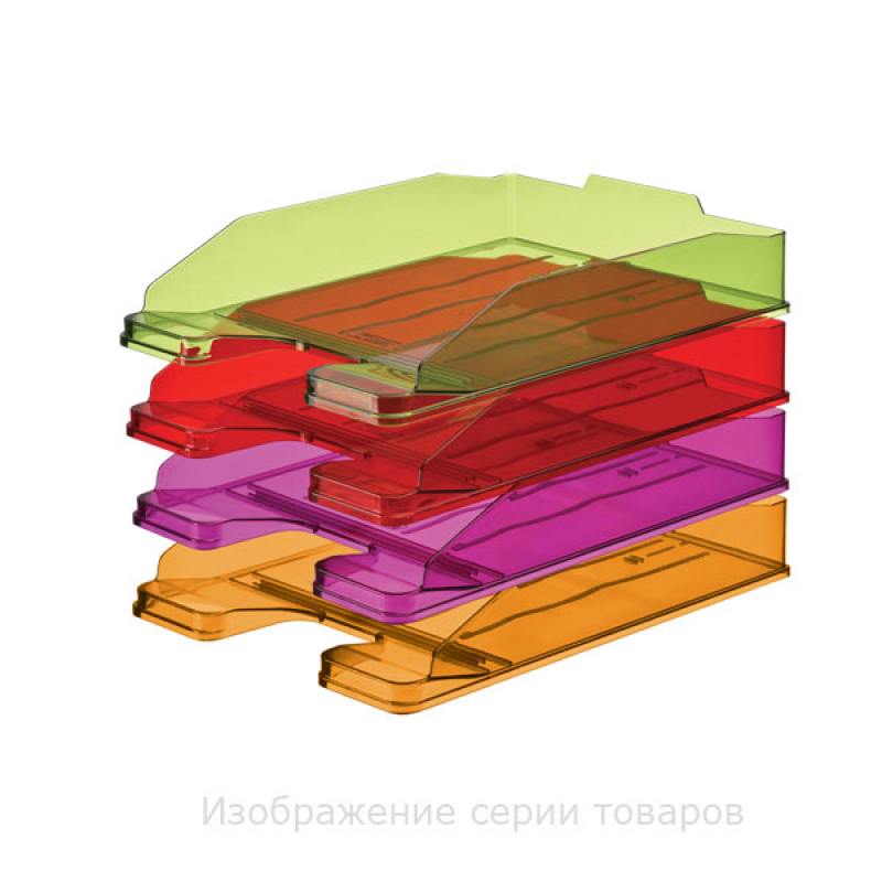

Лоток для бумаг ЭКСПЕРТ, горизонтальный, тонированный "Манго" ЛТ209