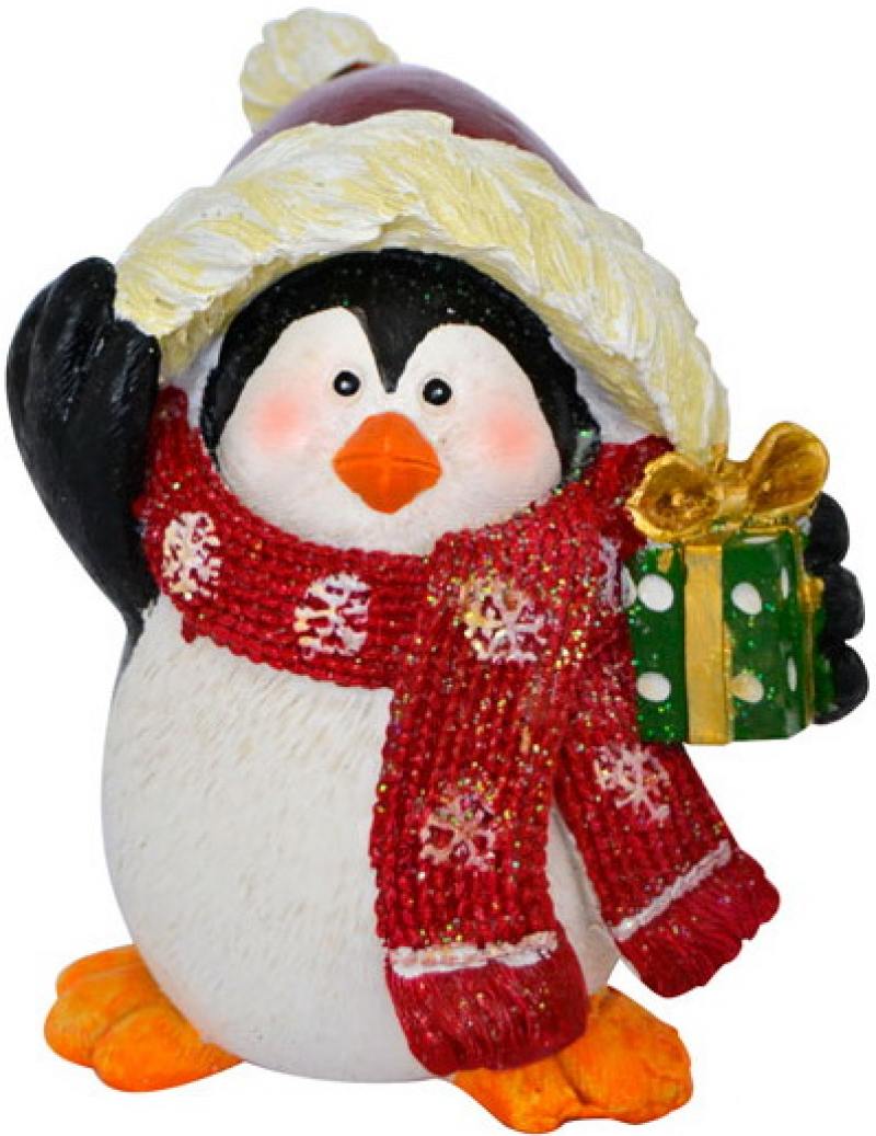 

Сувенир ПИНГВИН, 13,5 см, полирезин, 1 шт в карт.кор