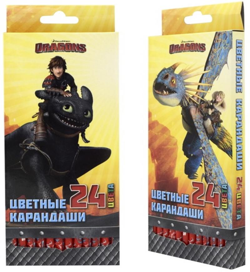 

Набор цветных карандашей Action! Dragons 24 шт DR-ACP205-24