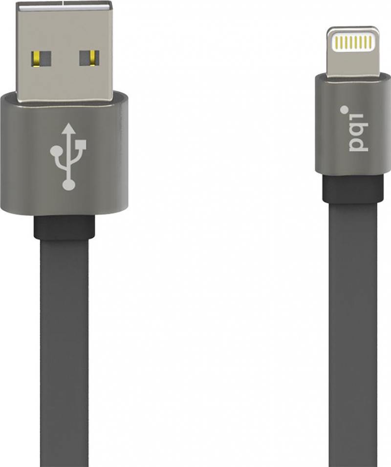 

Кабель PQI i-Cable Metallic USB-Lightning серый 1м 6ZC190701R002A