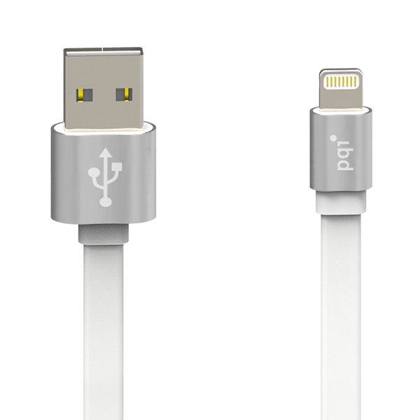

Кабель PQI USB-Lightning серебристый металлик 1м 6ZC190701R001A