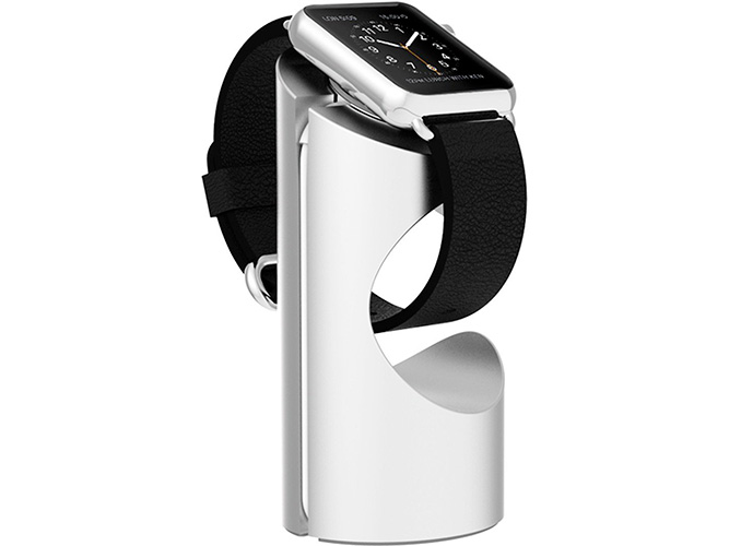 

Подставка Just Mobile TimeStand ST-180SI для Apple Watch алюминий серебристый