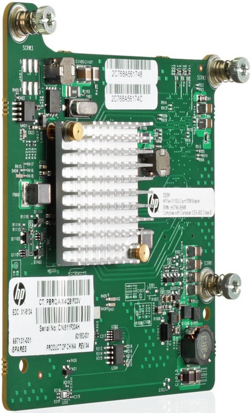 

Адаптер HP 534M FlexFabric 10Gb 2P Adptr 700748-B21