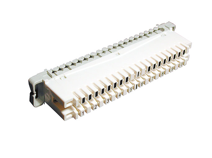 

Плинт размыкаемый на 10 пар Hyperline KR-PL-10-BRK-1 на 10 пар
