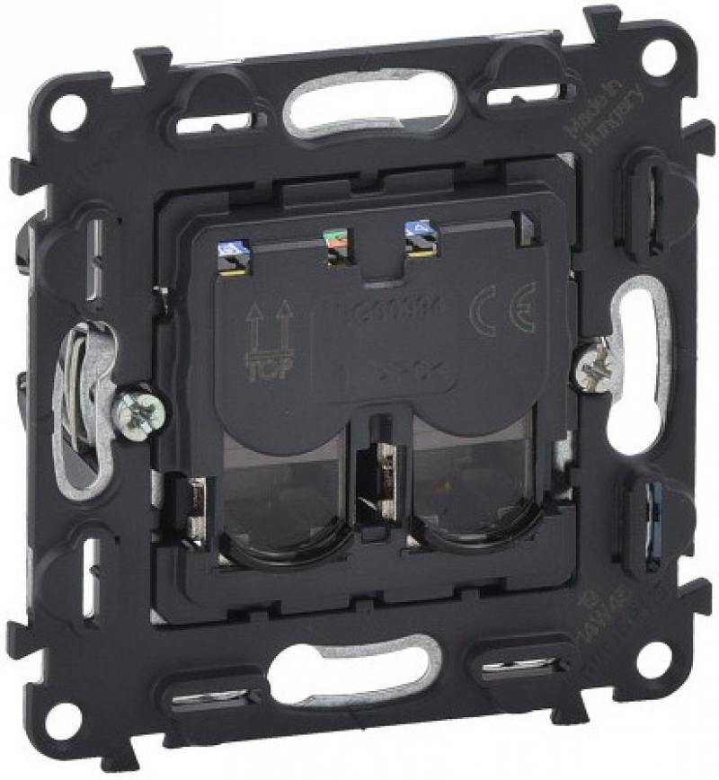 

Розетка Legrand Valena In'Matic RJ-45 UTP кат.6 753043