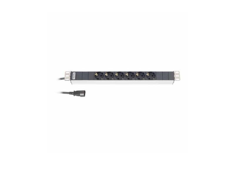 

Блок розеток Hyperline SHT19-6SH-2.5IEC 6 розеток 2.5 черный