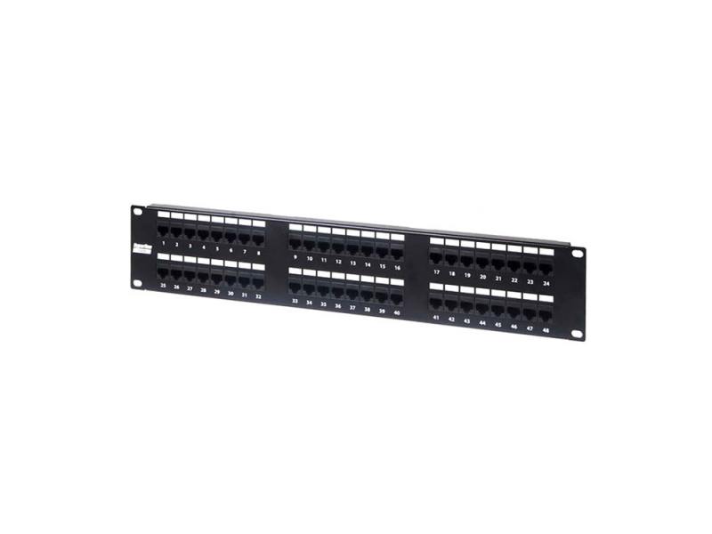 

Коммутационная панель UTP Neomax 19" 48 портов RJ-45 cat. 5е EPLH480BK