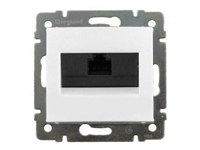 

Розетка Legrand Valena для RJ45 UTP белая 774246