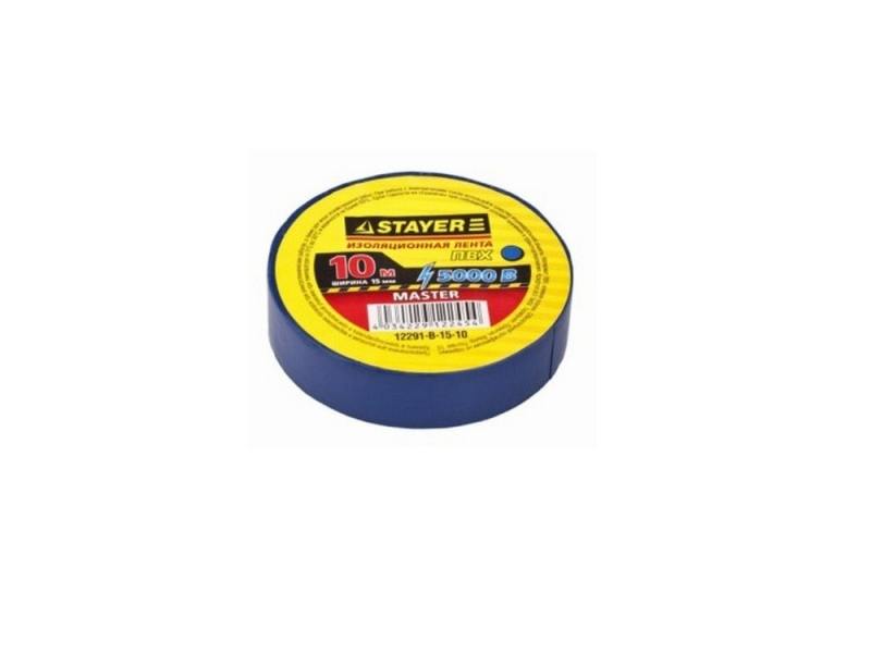 

Изолента Stayer MASTER 15ммx10м черный 12291-D-15-10