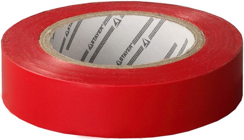 

Изолента Stayer MASTER 15ммx10м красный 12291-R-15-10