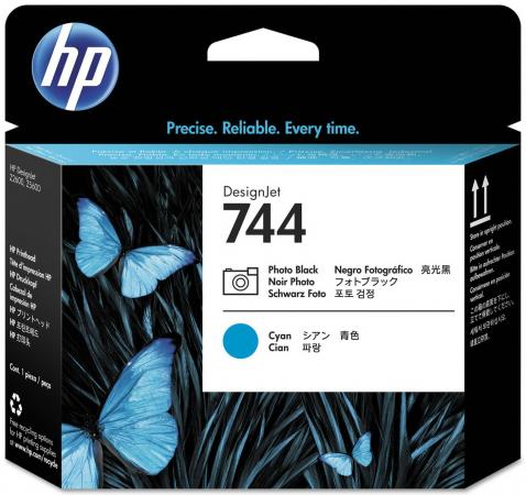 

Печатающая головка HP 744 F9J86A для HP Designjet Z2600 Z5600 черный синий