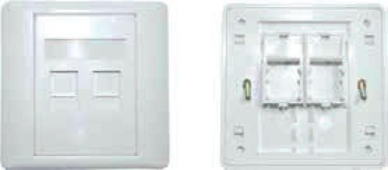 

Вставка ITK 45х22.5мм для 1 модуля Keystone Jack CS6-11