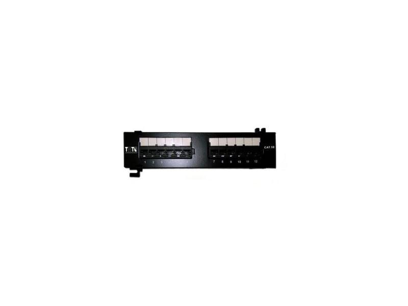 

Патч-панель Lanmaster настенная горизонтальная 12 портов UTP 5E TWT-PP12UTP-H