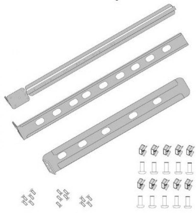

Комплект Mellanox Rack installation kit for SwitchX-2 12 ports series short depth 1U switches allows