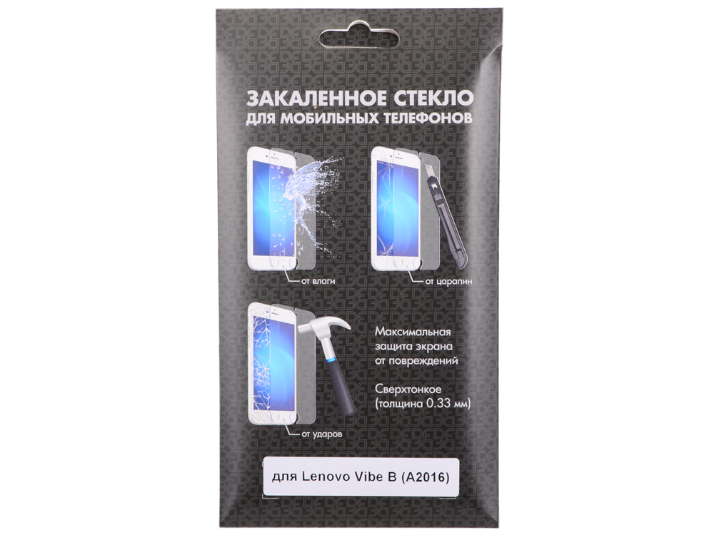 

Закаленное стекло для Lenovo Vibe B (A2016) DF LSteel-45