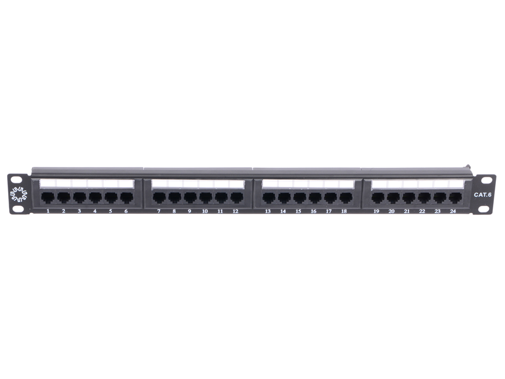 

Патч-панель 5bites LY-PP6-07 UTP 6 кат., 24 порта, dual IDC, 1U, 19"