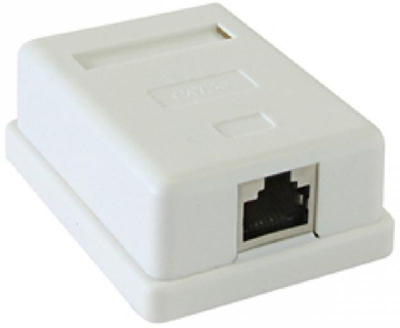 

Розетка внешняя RJ-45 STP кат.5E внешняя экранированная NAS212