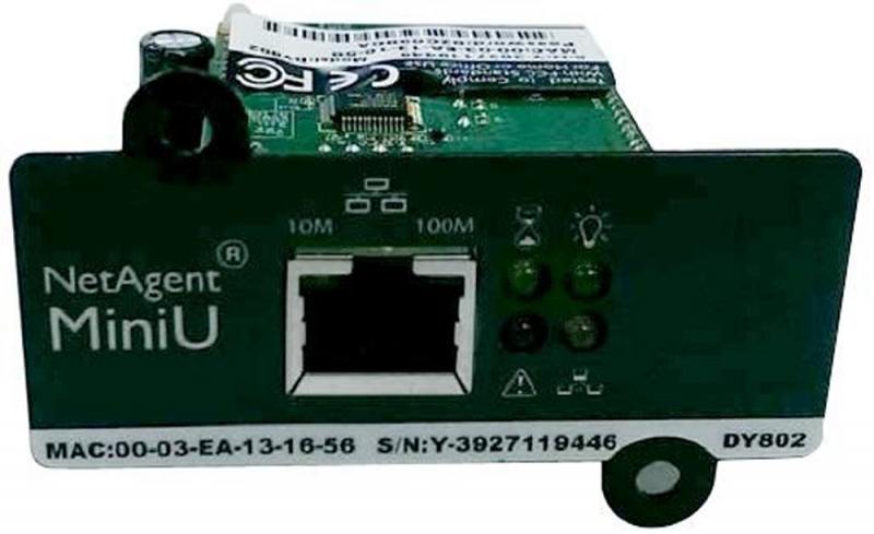

Адаптер Powercom SNMP для ИБП DY802 1 порт