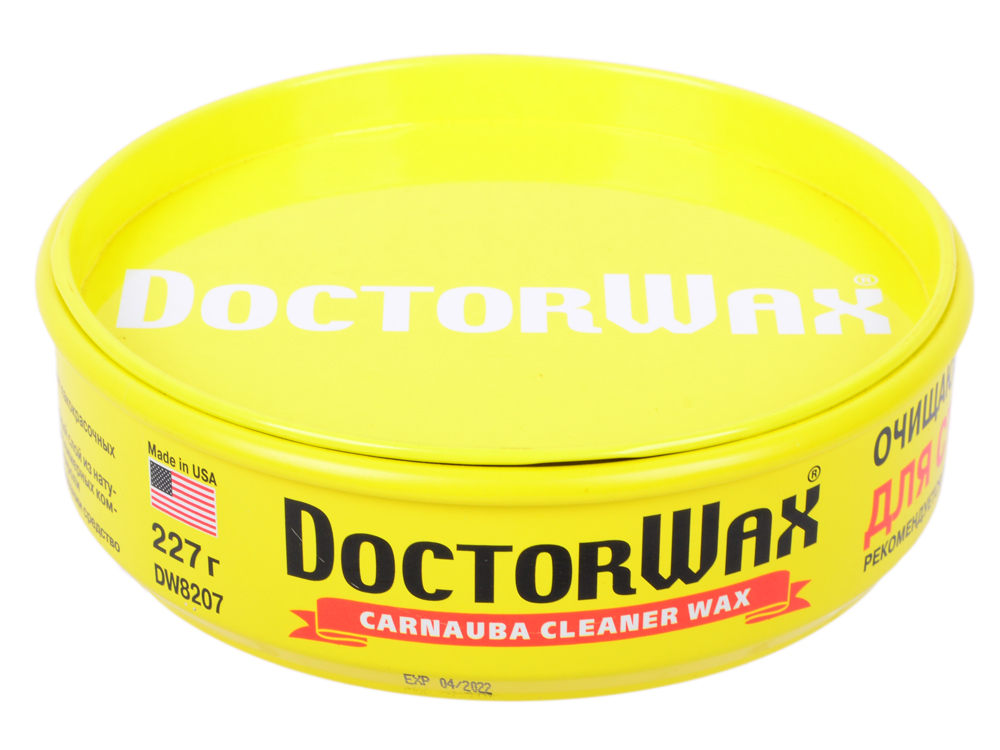 

Пастообразная очищающая полироль защита с воском Doctor Wax DW 8207 Карнауба