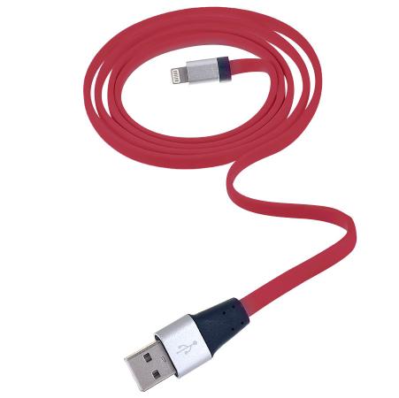 Кабель Perfeo I4501 USB-8-pin Lightning для iPhone 5/6 1.2м красный