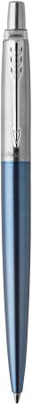 

Ручка шариковая Parker Jotter Core K63 Waterloo Blue CT M чернила синие 1953191