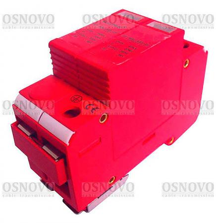 

Устройство защиты OSNOVO SP-ACD/220-2 для цепей 220в на Din-рейку Максимальный ток разряда 60кА