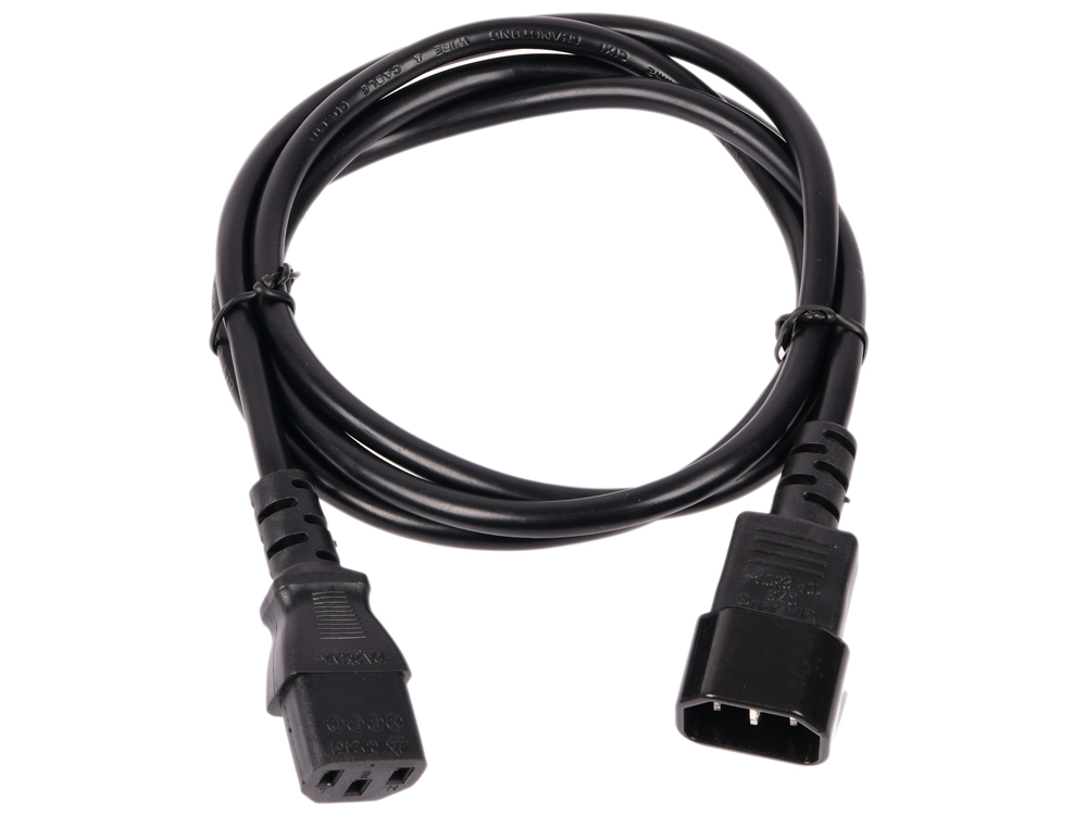 

Шнур питания Lanmaster LAN-PPM-10A-1.5 C14-C13 3х0.75 220V 10A 1.5м
