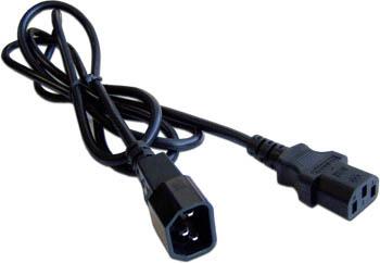 

Шнур питания Lanmaster LAN-PPM-10A-1.8 C14-C13 3х0.75 220V 10A 1.8м