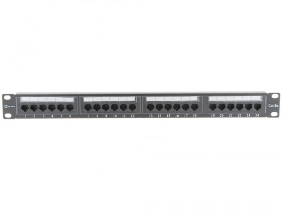 

Патч-панель 5bites LY-PP5-07 UTP 5e кат., 24 порта, Krone & 110, dual IDC, 1U, 19"